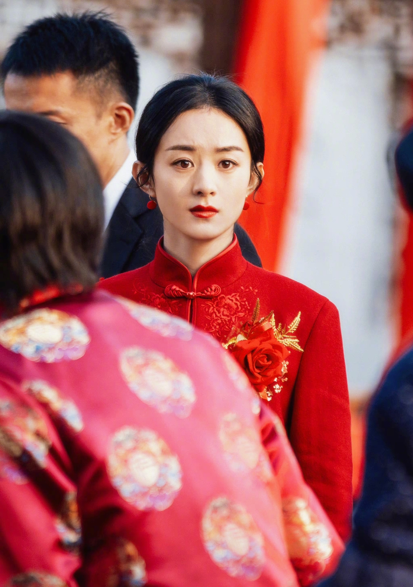 看点红衣何幸福赵丽颖治愈一下婚闹习俗实在太气人