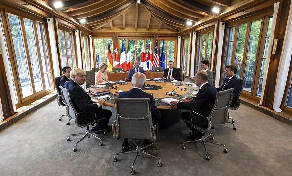 当地时间2022年6月26日，G7峰会在德国巴伐利亚州举行 图源：视觉中国