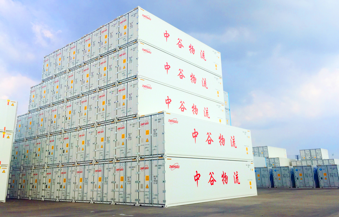 (中谷物流冷链运输集装箱.图片来自公司官网)