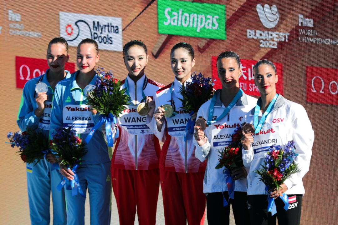 67花样游泳双人项目为啥这么多双胞胎组合