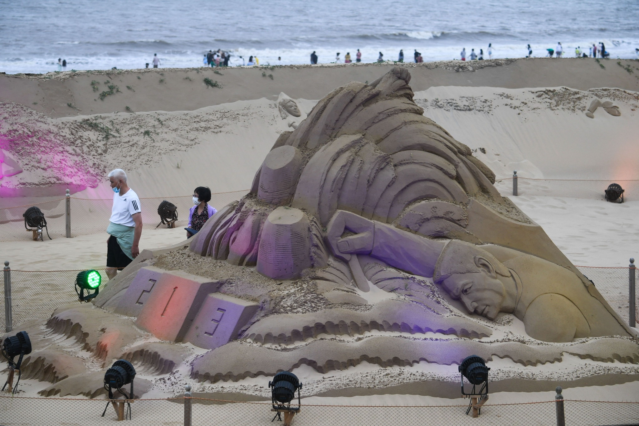 浙江舟山国际沙雕节正式启幕