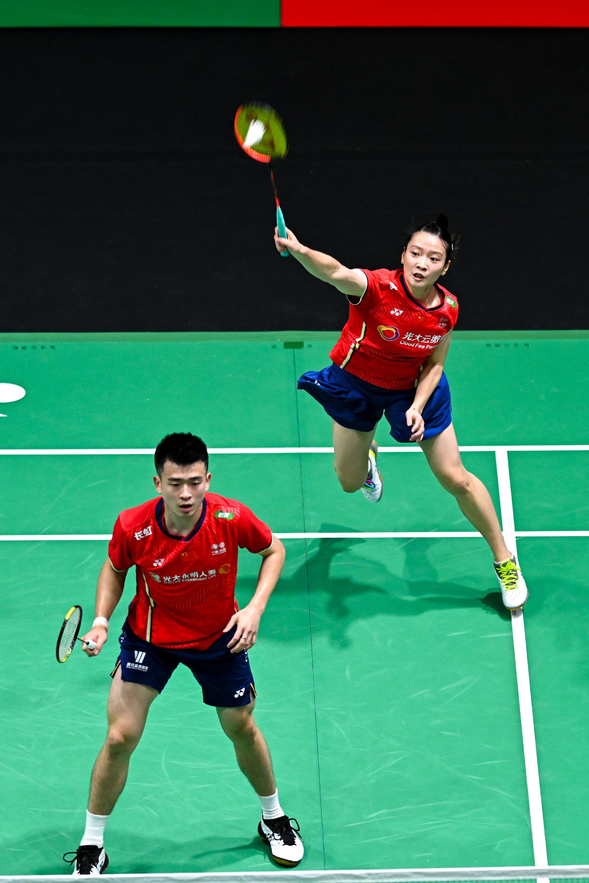 羽毛球马来西亚公开赛郑思维黄雅琼首轮晋级