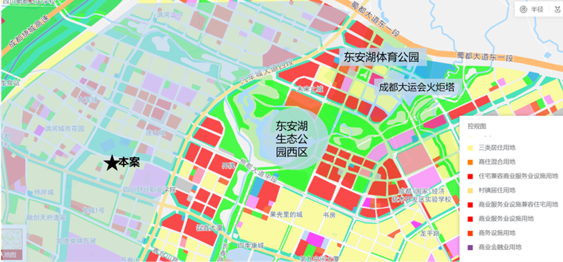 图:东安新城控制性详细规划