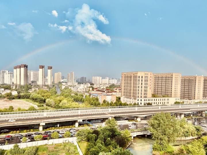 暴雨后的彩虹看见了吗？今晚仍有短时强降雨，明天雷阵雨可能更强烈休闲区蓝鸢梦想 - Www.slyday.coM