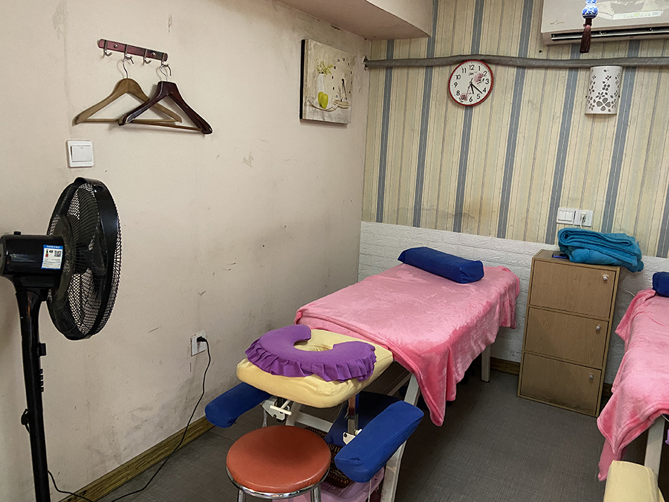 悦心盲人按摩店从2007年开业至今.