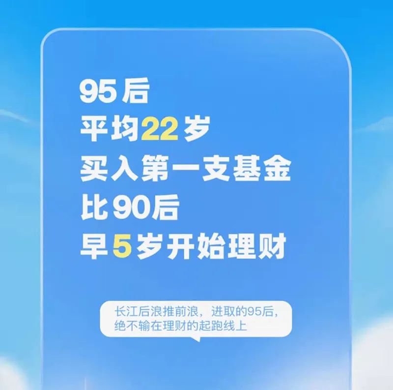 “95后”有多会理财？平均22岁买入第一只基金，有人同时持有3115只基金！