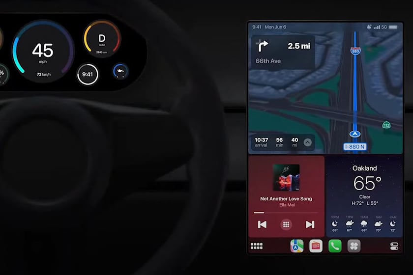 黑客在特斯拉屏幕上运行AppleCarPlay插图3
