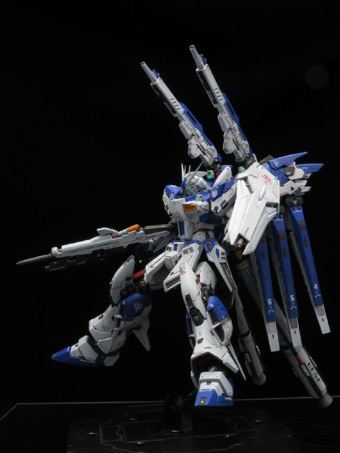 帅就一个字,rg rx-93-υ2s 全武装海牛高达模型|海牛|模型|武装_新浪