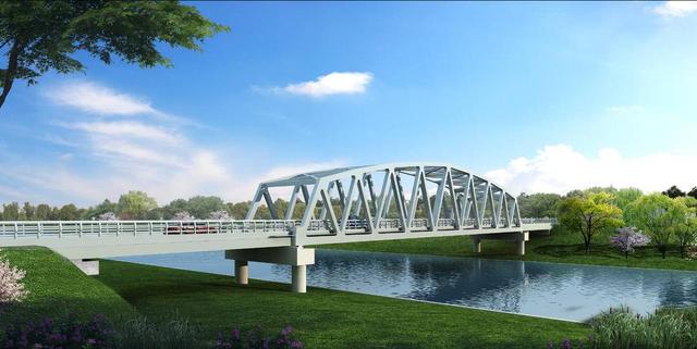 原来的老桥是一座3跨双曲拱桥,由于建设年代久远,被评定为四类危桥