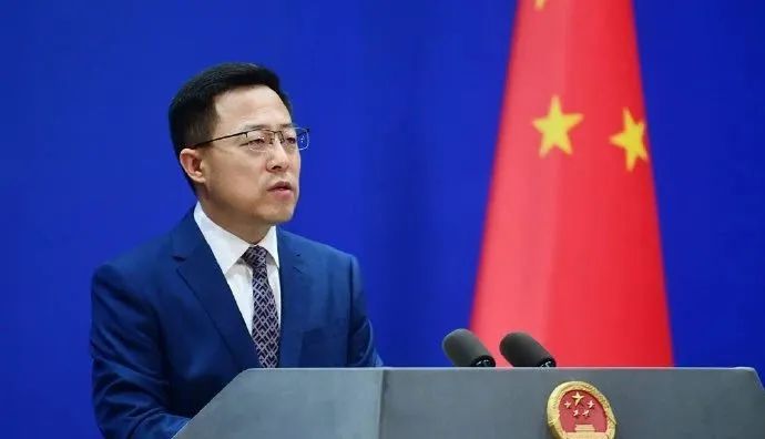 赵立坚资料图.图源:外交部网站