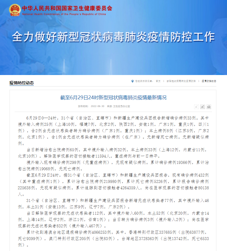 来源: 国家卫健委
