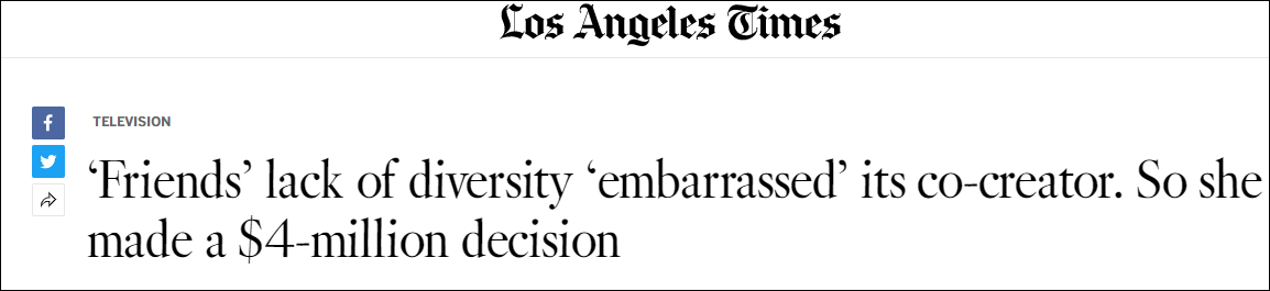 《老友记》联合主创为剧中缺有色人种道歉：捐款400万美元休闲区蓝鸢梦想 - Www.slyday.coM