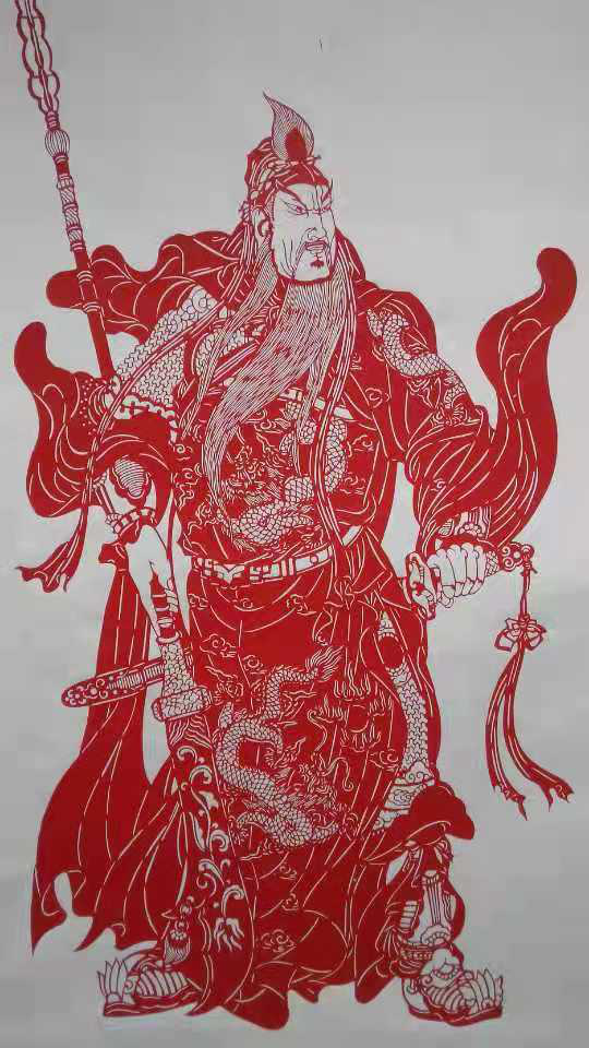 非遗项目-大激店剪纸