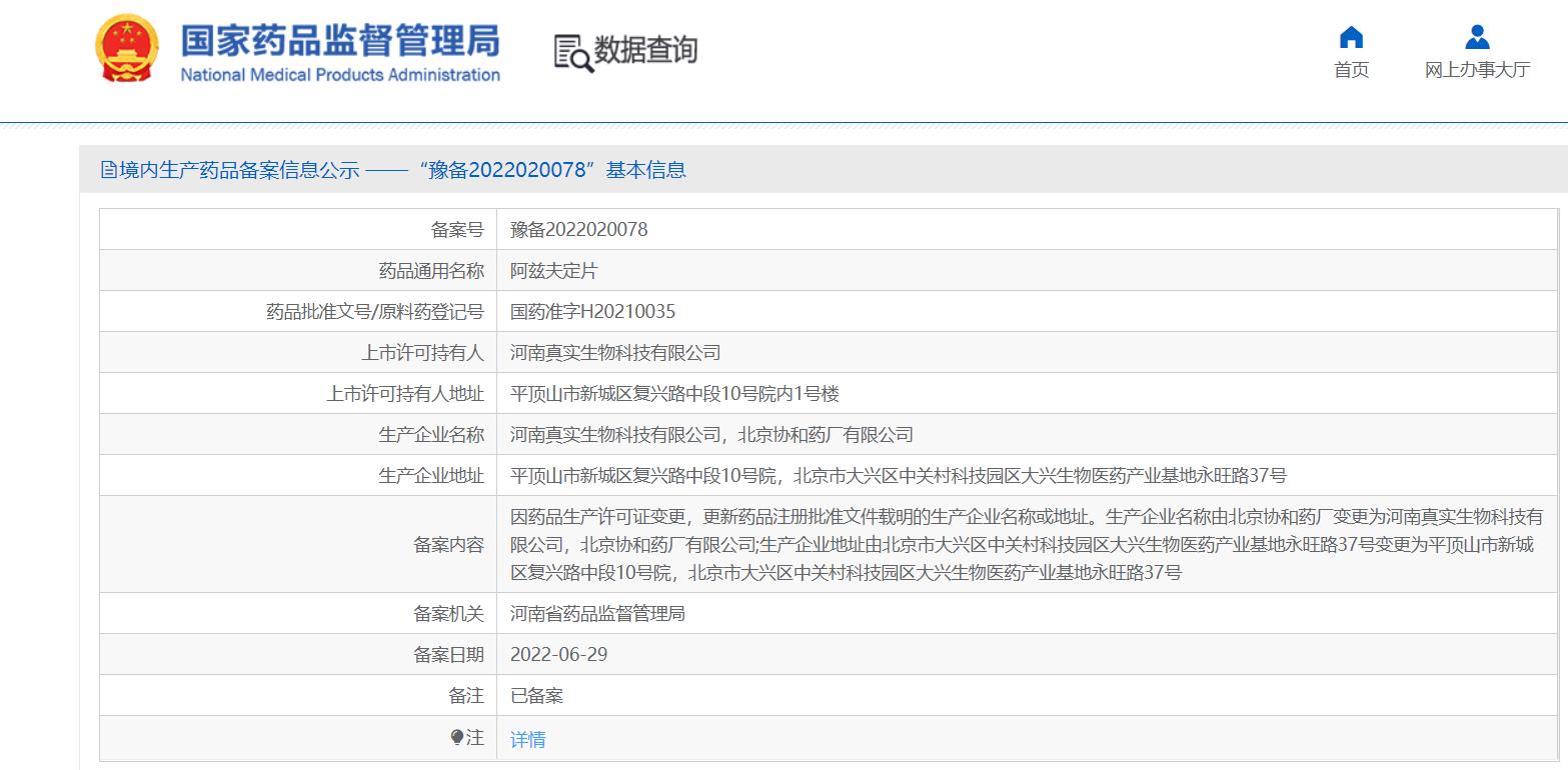 来源:国家药品监督管理局