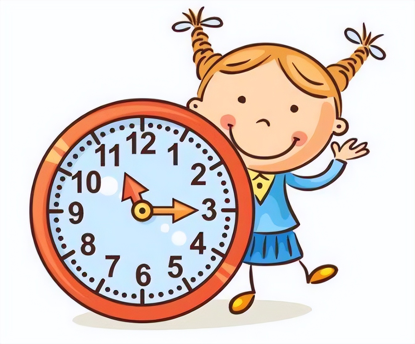 尽早培养孩子的时间观念,妈妈就会知道自己有多爽