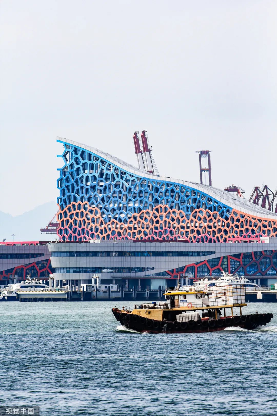 蛇口邮轮中心./视觉中国
