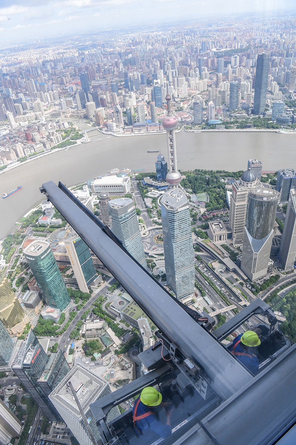 上海中心俯瞰