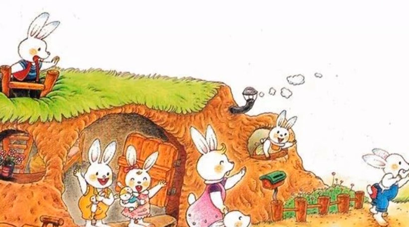 绘本故事+兔子借地|绘本_新浪新闻