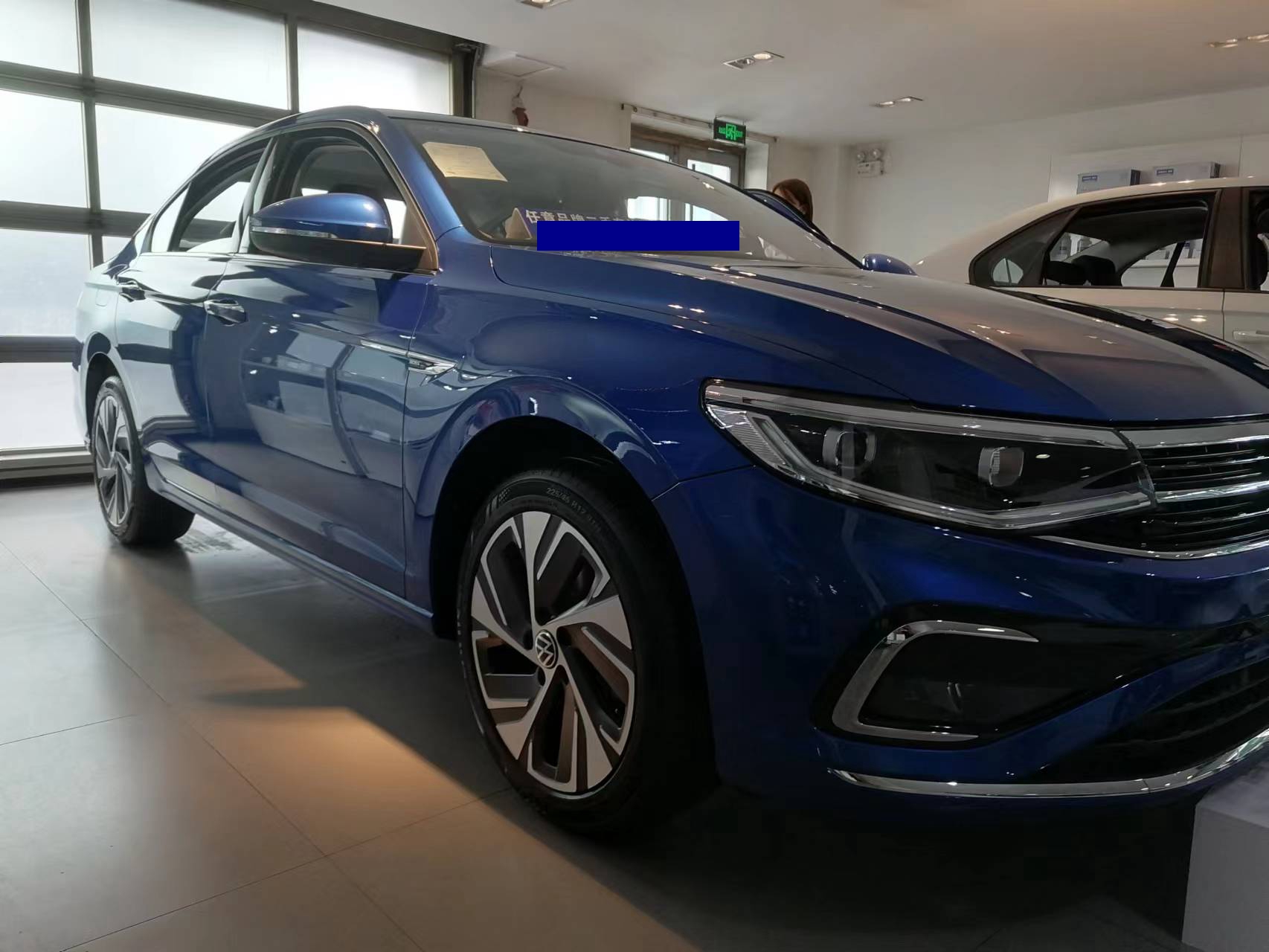 4s店实拍2022款大众宝来12英寸中控屏座椅舒适油耗597升