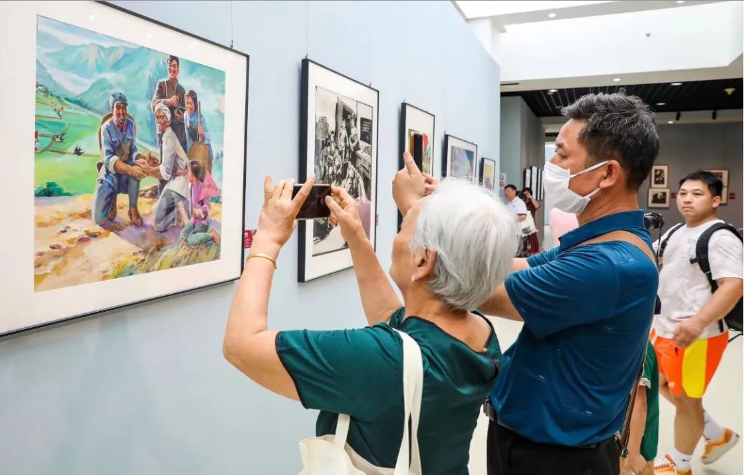 时代映像-赣州美术馆藏二十世纪七八十年代主题性绘画作品展开幕