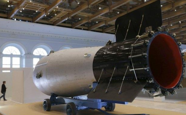 在美国曾装备了一款名为b41的核弹,据说该弹头爆炸时所能产生的威力是