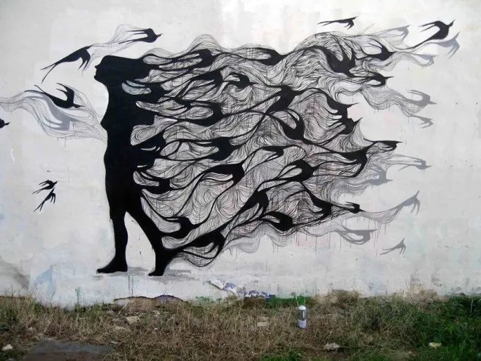 无处不在的街头涂鸦,巧妙的设计,让你"哇"出声来