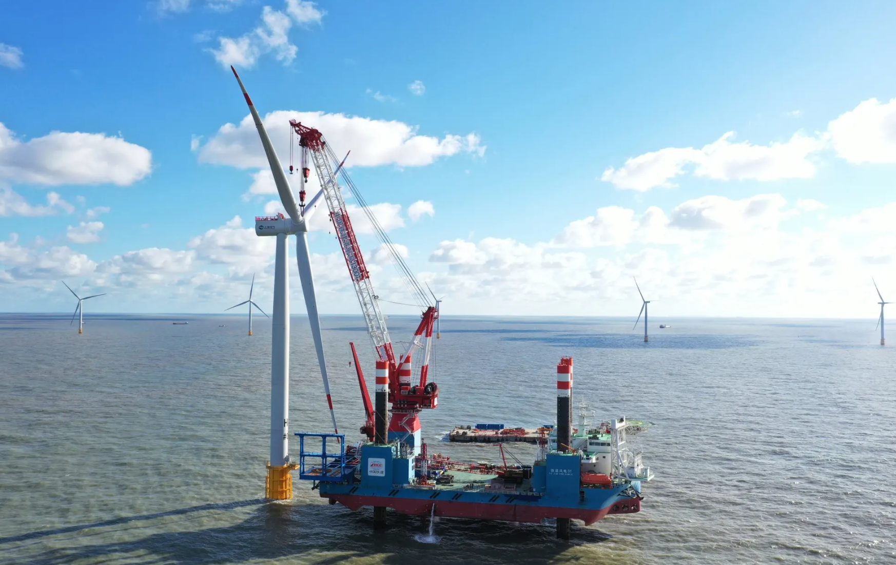 中国又一艘大国重器交付乌东德号风电船到底用来做什么