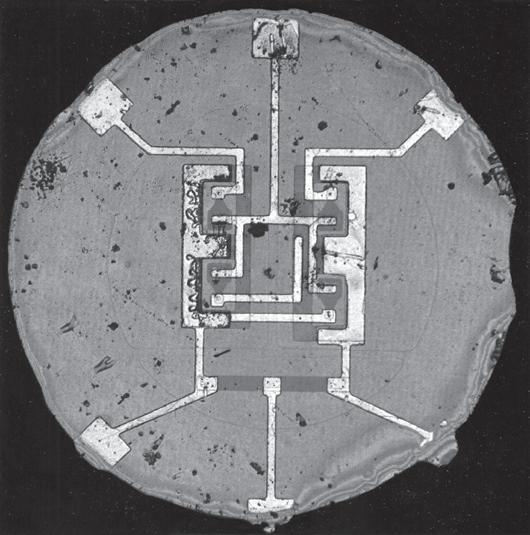 仙童半導體公司生產的第一個集成電路