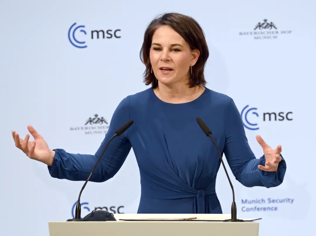 德国外交部长安娜莱娜·贝尔伯克&nbsp;资料图