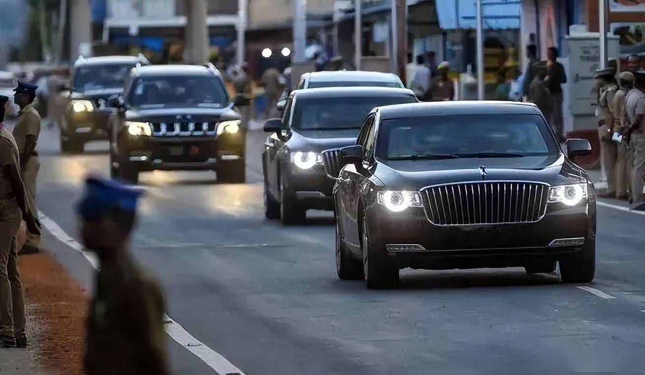 而代号n501的红旗就相对低调很多.