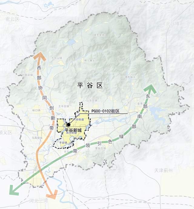 北京平谷地理位置图片