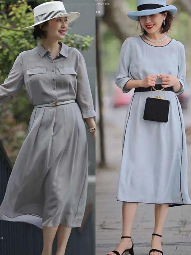 50岁女人夏天怎么穿才好看3个原则3种搭配时尚更优雅