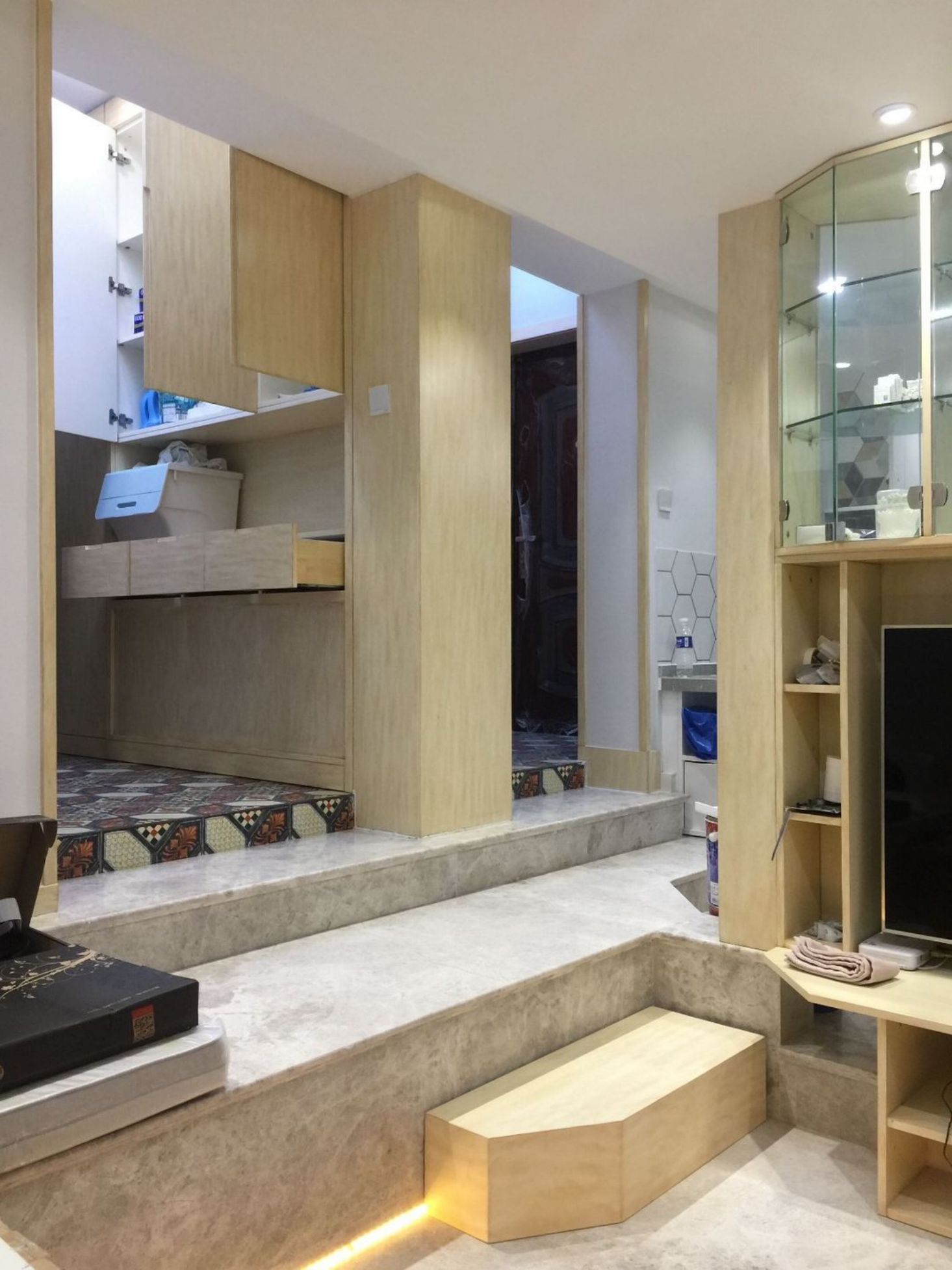 上海80后小夫妻的森系婚房,50㎡空间被手办填满,看完都想住进去休闲区蓝鸢梦想 - Www.slyday.coM 上海80后小夫妻的森系婚房,50㎡空间被手办填满,看完都想住进去休闲区蓝鸢梦想 - Www.slyday.coM