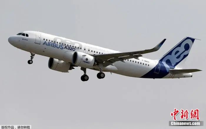 资料图：空客A320NEO系列飞机。