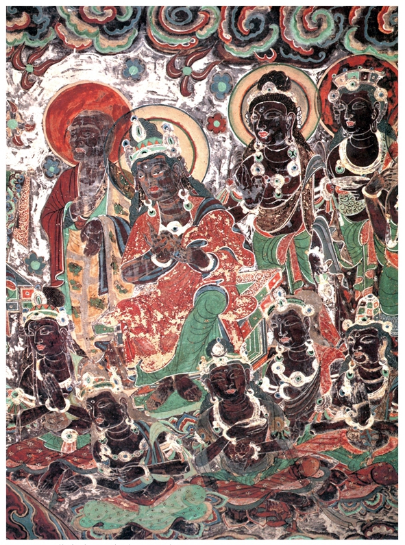 中国线法是如何在敦煌壁画中取代印度装饰线法的