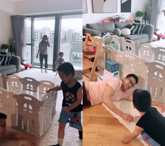 前TVB艺人陈智燊离家2个月突然回家 两个儿子看到爸爸后很开心休闲区蓝鸢梦想 - Www.slyday.coM