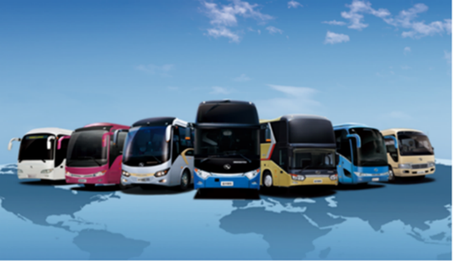 金龙汽车6月销售各类客车3392辆同比下滑435