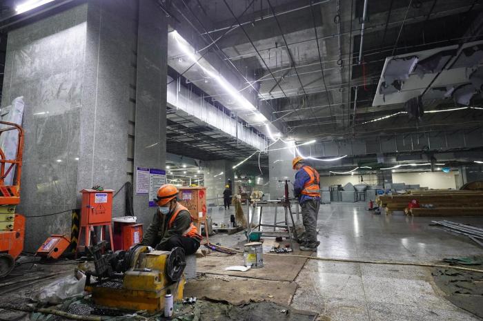 北京地铁16号线南段预计今年年底开通试运营。　富田 摄