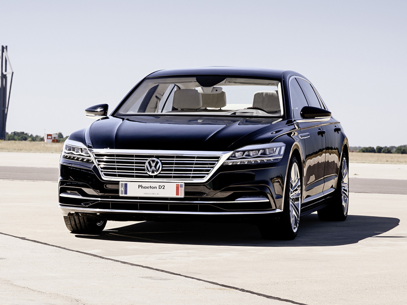 新一代大众辉腾官图曝光,别等了:只展示,不量产-新浪汽车