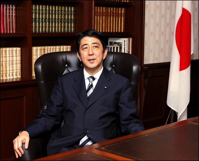 当地时间2006年9月20日,日本东京,安倍晋三当选日本自民党总裁.