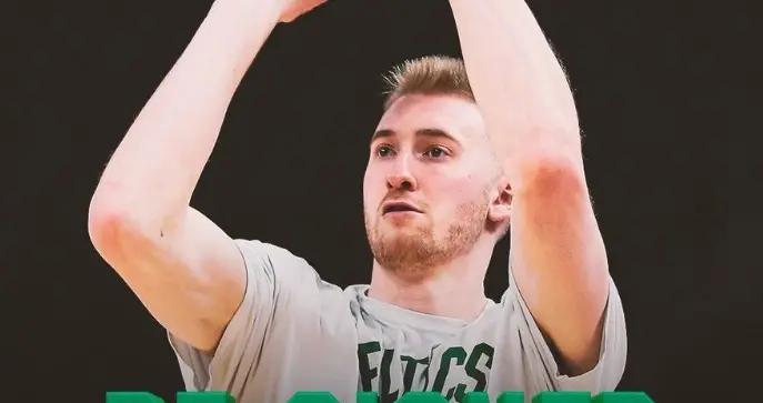 凯尔特人官方:球队正式签下前锋山姆-豪瑟