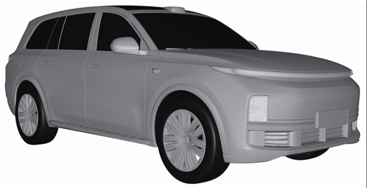 曝理想全新SUV专利图 代号或为X02/外观与L9相似