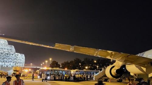 一架土耳其飞韩国客机因发动机故障紧急迫降阿塞拜疆