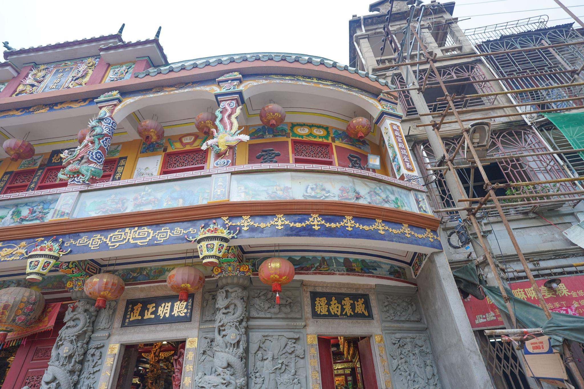 泉州石狮老城的代表城隍庙作为守护城池之神就算拆迁也不动它