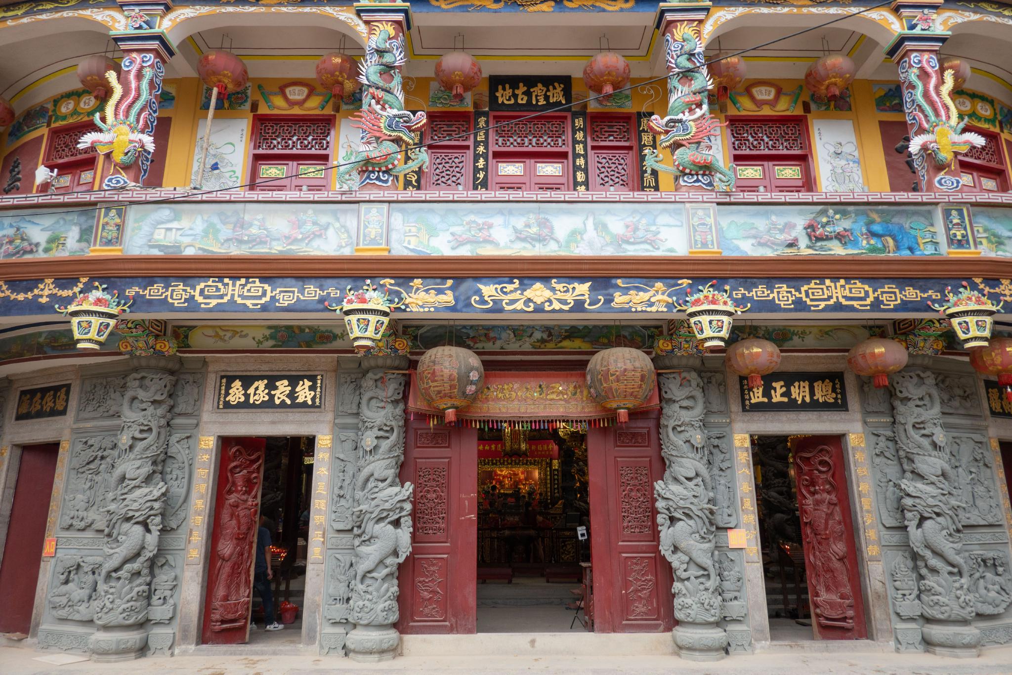 泉州石狮老城的代表城隍庙作为守护城池之神就算拆迁也不动它