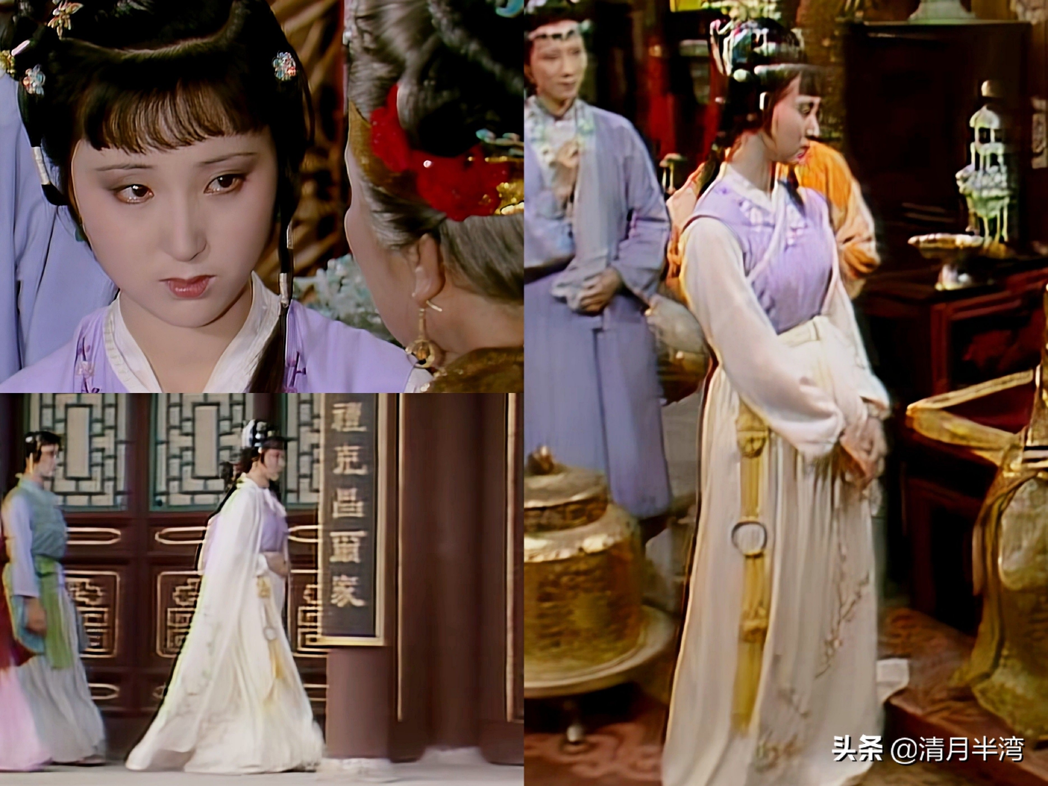 同样是演林黛玉进贾府陈晓旭大家闺秀蒋梦婕仿佛村姑进城