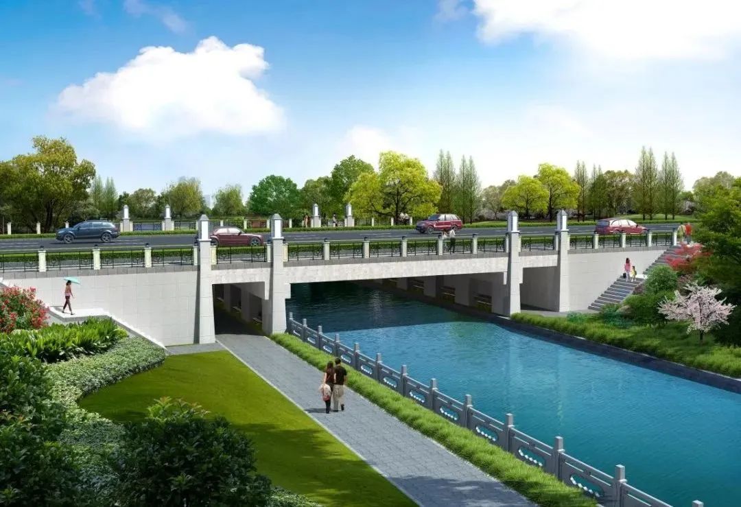 丽水路(三里洋路-金昌路)道路工程效果图