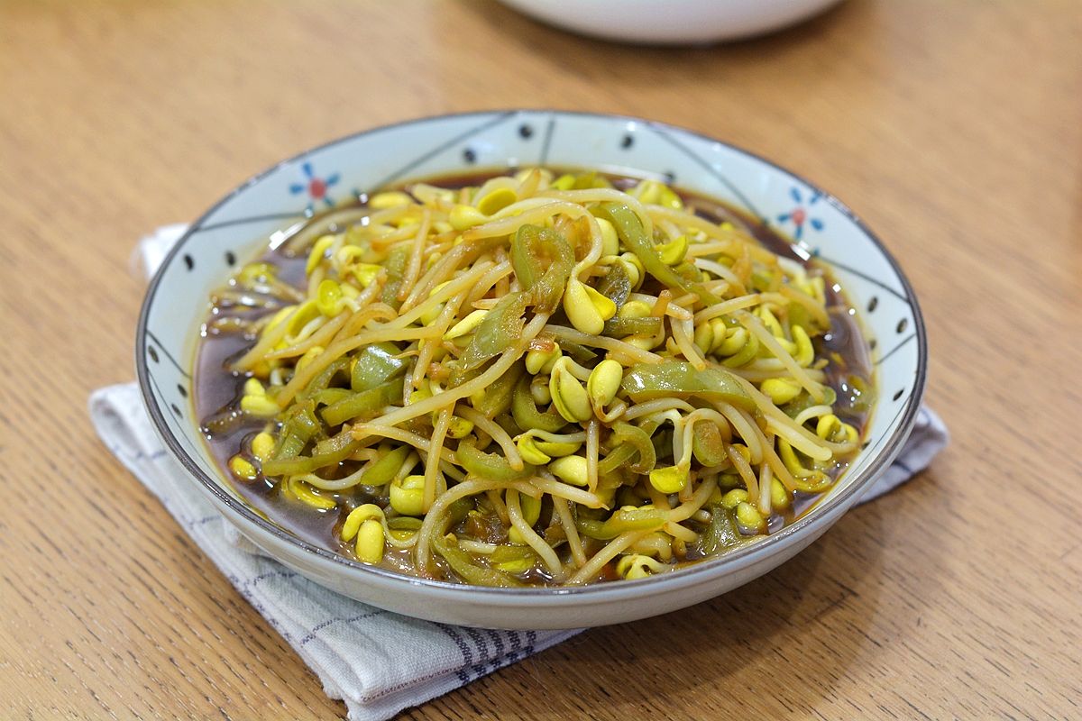 素炒辣椒黄豆芽:清淡微辣,口感爽脆,拒绝油腻|黄豆芽|辣椒|口感_新浪