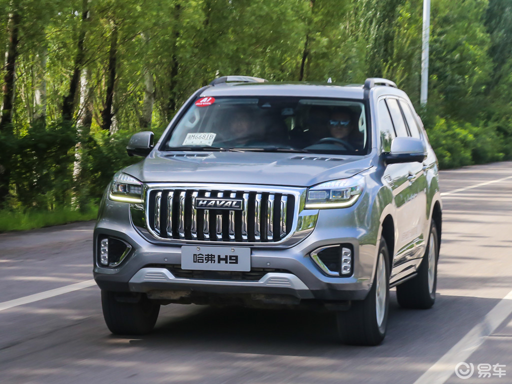高能挑战试驾2022款哈弗h9横穿四十里峡谷