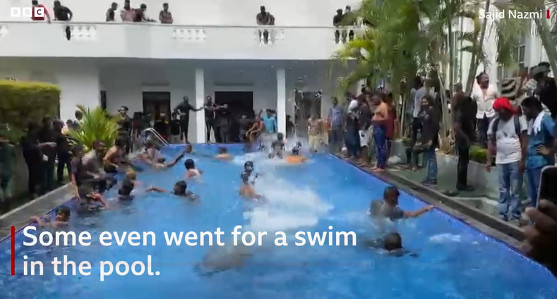 不敢排队值机，斯里兰卡总统乘坐军机离境抵达马尔代夫休闲区蓝鸢梦想 - Www.slyday.coM